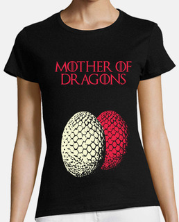 Camiseta embarazada gemelos Mother of dragons