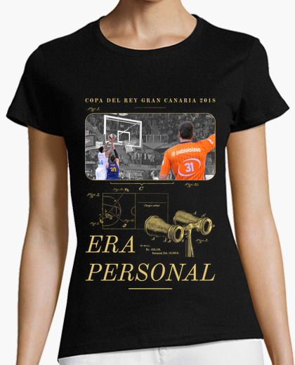 Camiseta Era personal (dorado)
