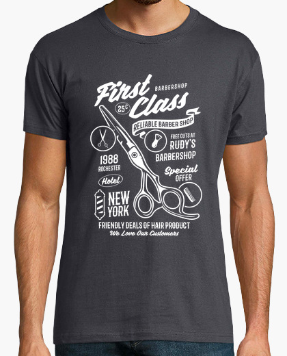 
 Camiseta First Class- ARTMISETAS ART CAMISETAS