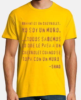Camiseta frase mítica de Shaquille O'Neal