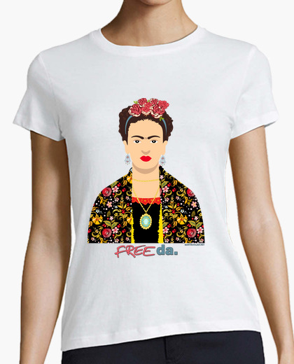 Camiseta Frida Kahlo Free da.