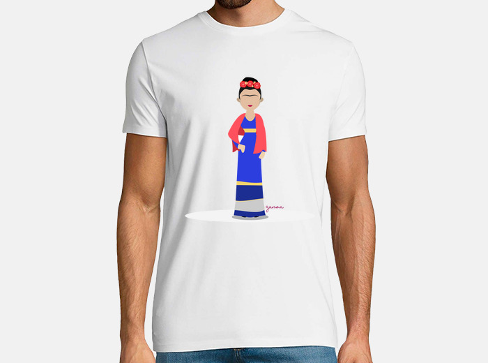 Camisa frida online kahlo hombre