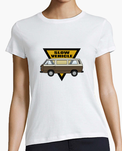 Camiseta Furgo Slow Brown  Mujer,