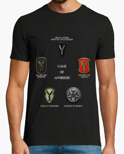 Camiseta Game of Antibodies Oscura 2 HMC