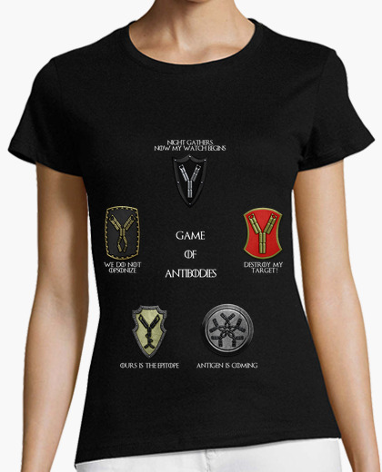 Camiseta Game of Antibodies Oscura 2 MMC