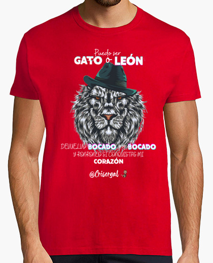 Camiseta Gato o león