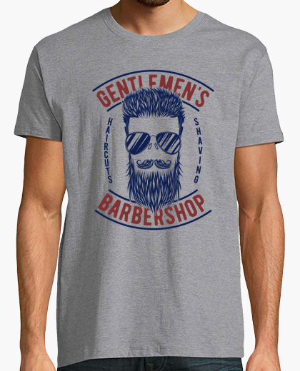 
 Camiseta Gentlemens Barbershop- ARTMISETAS ART CAMISETAS