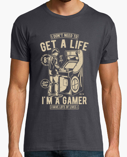 Camiseta Get a Life - ARTMISETAS ART CAMISETAS - Gamer Camiseta Pumpkin Hero - ARTMISETAS ART CAMISETAS - Gamer