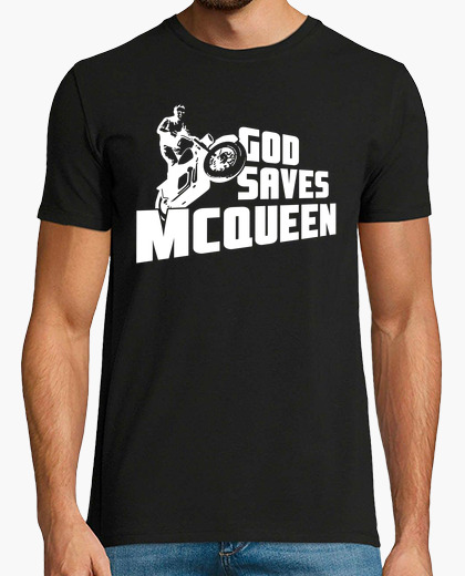 Camiseta God saves McQueen