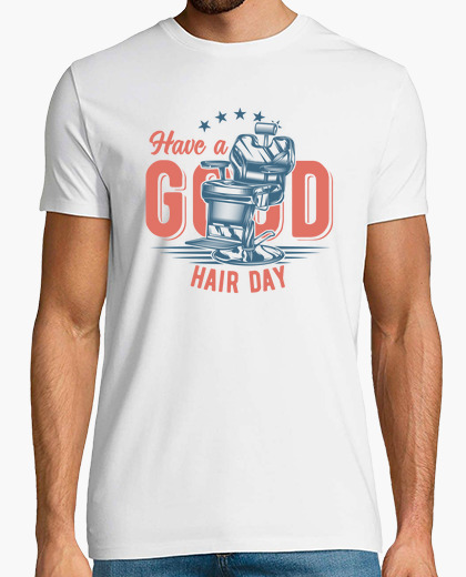 Camiseta Have a Good Hair Day - ARTMISETAS ART CAMISETAS 
 Camiseta Have a Good Hair Day- ARTMISETAS ART CAMISETAS