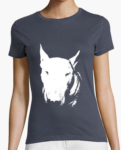 Camiseta Head bull terrier
