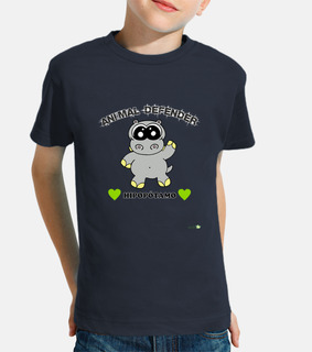 Camiseta Hipopótamo - Animal Defender