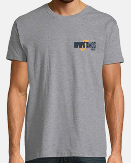 Camiseta Hipopótamos Hombre - Colores claros - Logo pequeño