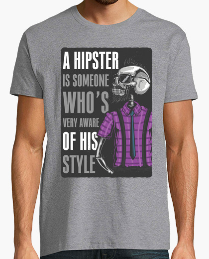 
 Camiseta Hipster- ARTMISETAS ART CAMISETAS
