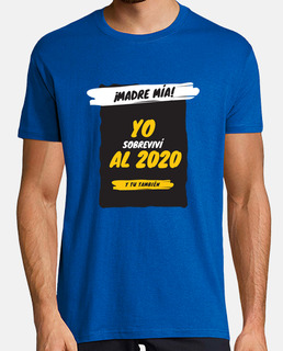 Camiseta hombre 2020, manga corta, azul royal, calidad extra
