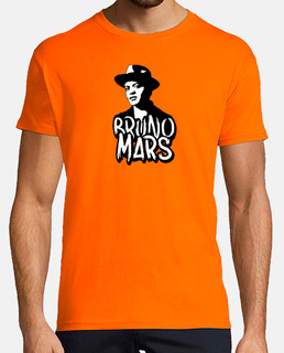Camiseta Hombre Bruno Mars ByN