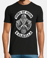Camiseta de tirantes para hombre MoonWorks® Sons of Odin Vikinger Valhalla diseño vikingo 