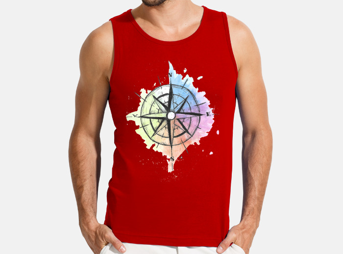 Camiseta tirantes rosa on sale hombre