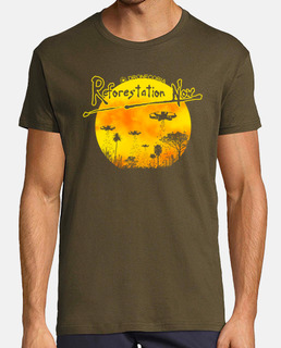 Camiseta hombre Dronecoria Reforestation Now