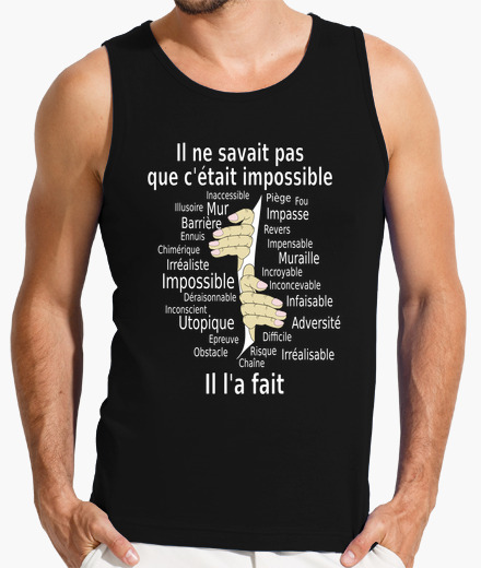 Camiseta hombre fs mano imposibles y hechos