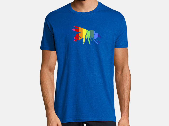 Playera arcoiris online hombre