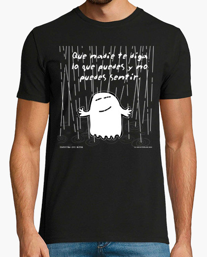 Camiseta Hombre, manga corta, negra,...