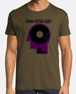 Camiseta Hombre Music On The Mind PV