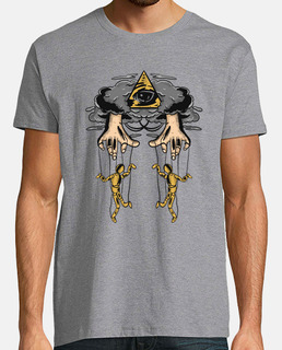 Illuminati New World Order I See All Eye Art Camiseta sin Mangas sin Mangas para Mujer 