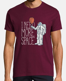 Camiseta Humor Divertido Astronauta Globos