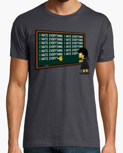 Camiseta I hate everything