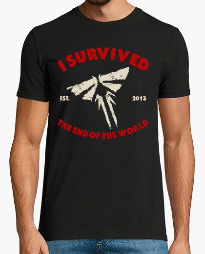 Camiseta I survived the end of the world