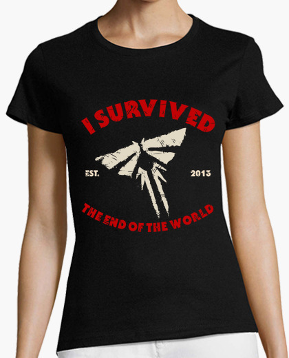 Camiseta I survived the end of the world