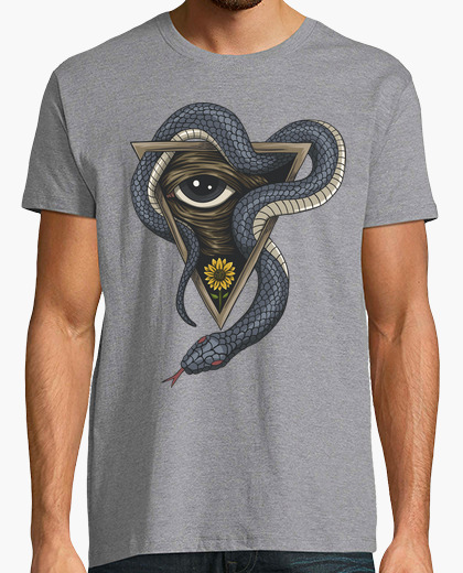 Camiseta Iluminati Eye Snake