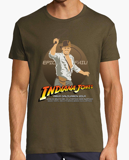 Camiseta Indiana Jones: Epic Fail