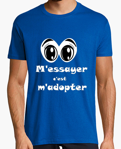 Camiseta intentar adoptar ojos altas fs