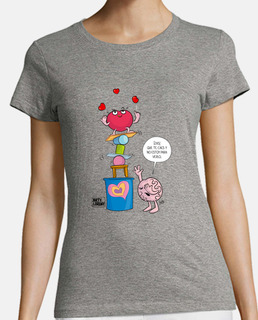 CAMISETA JARTY BRENY - Equilibrista - Mujer, manga corta, azul cielo, calidad premium