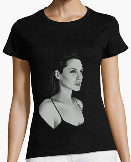 Camiseta Jolie black and white