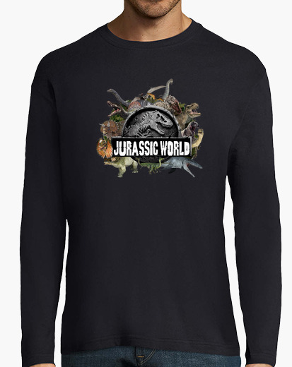 CAMISETA JURASSIC WORLD HOMBRE MANGA LARGA