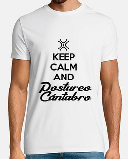 Camiseta Keep Calm Postureo Cantanbro
