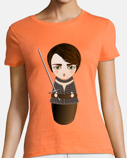 Camiseta Kokeshi Arya Stark