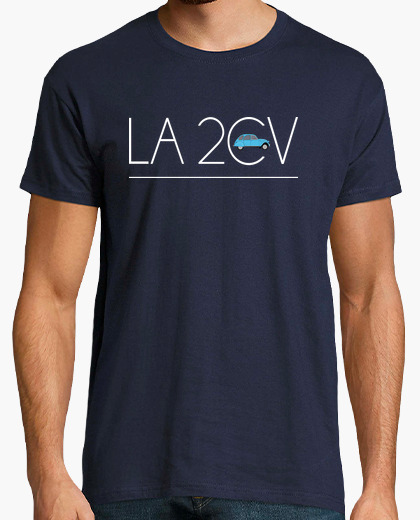 Camiseta La 2cv de Papa Azul