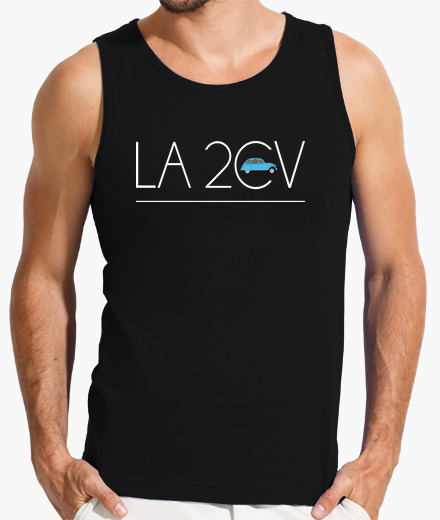 Camiseta La 2cv de Papa Azul