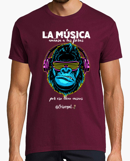 Camiseta La música