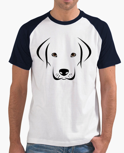 Camiseta Labrador con cara adorable