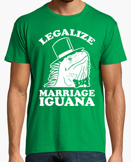 Camiseta Legalize Marriage Iguana