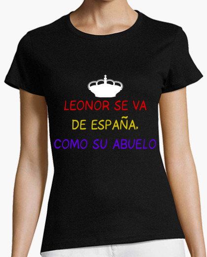 Camiseta Leonor se va de España
