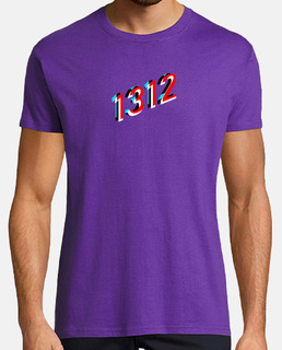 Camiseta lila h - 1312 solo