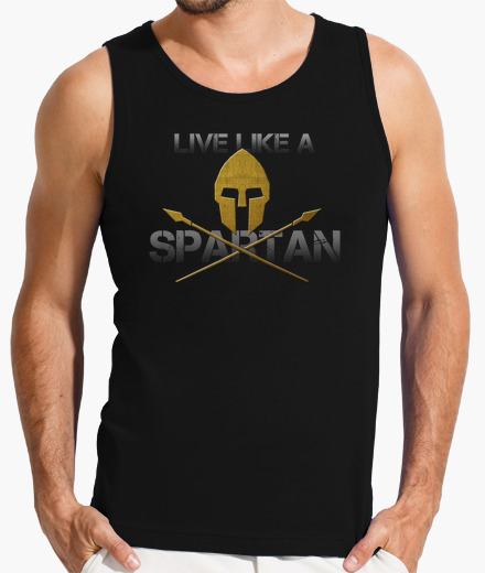 Camiseta Live like a Spartan!