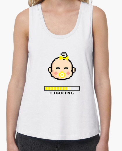 Camiseta Loading baby amarillo