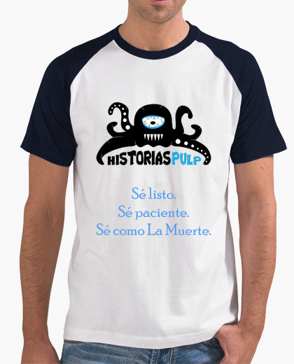 Camiseta Logo Grande Historias Pulp con...